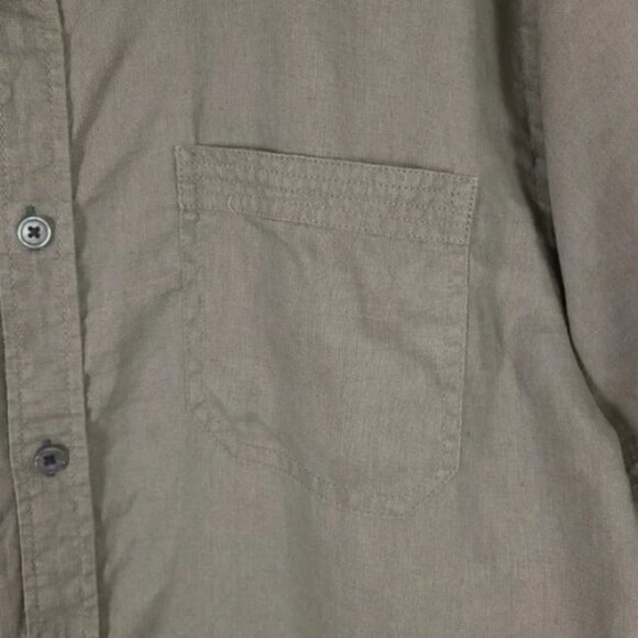 Short Sleeve Linen Button Down Shirt - Picture 3 of 6